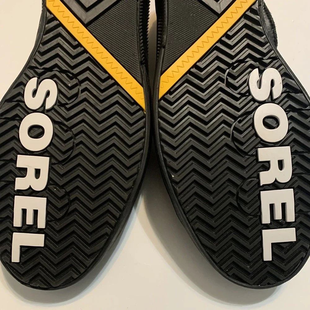 Sorel Men’s Grit Waterproof Chukka Sneaker Color Black Size 8.5
